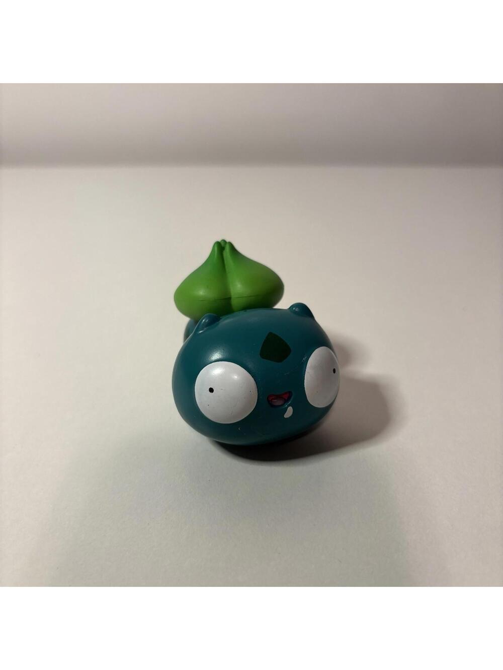 Derpy Bulbasaur Figure - Drooling, Cute & Playful Collectible